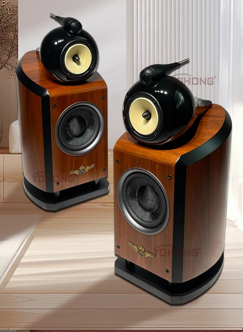 YOHONG GYH8 Nautilus three-minute frequency 8-inch bass fever HiFi high fidelity M3 high-end bookcase for home use
