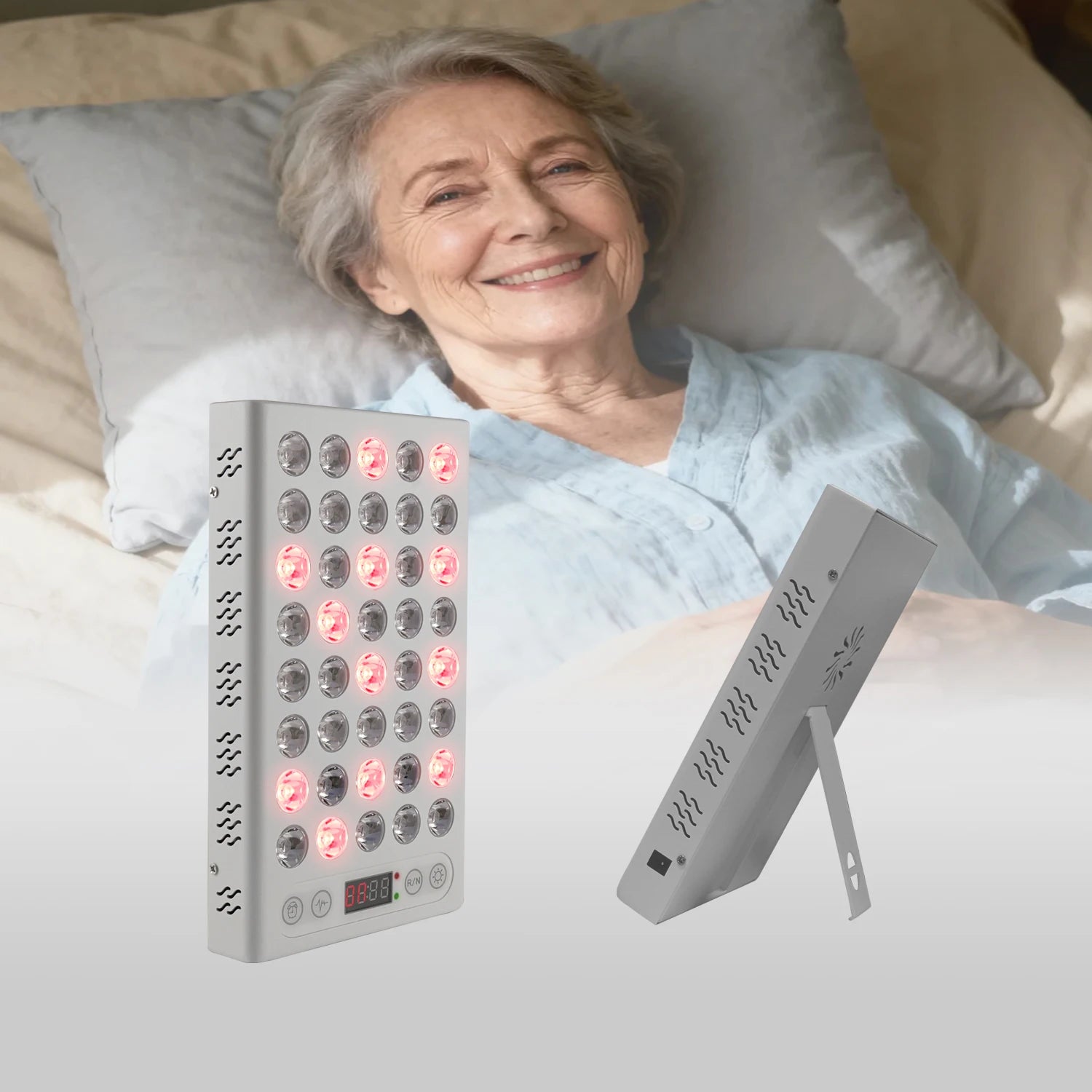 2026 Red Light Therapy Device Red Therapy Panel 660nm 850nm 1060nm Handheld LED Red Light Therapy Panel