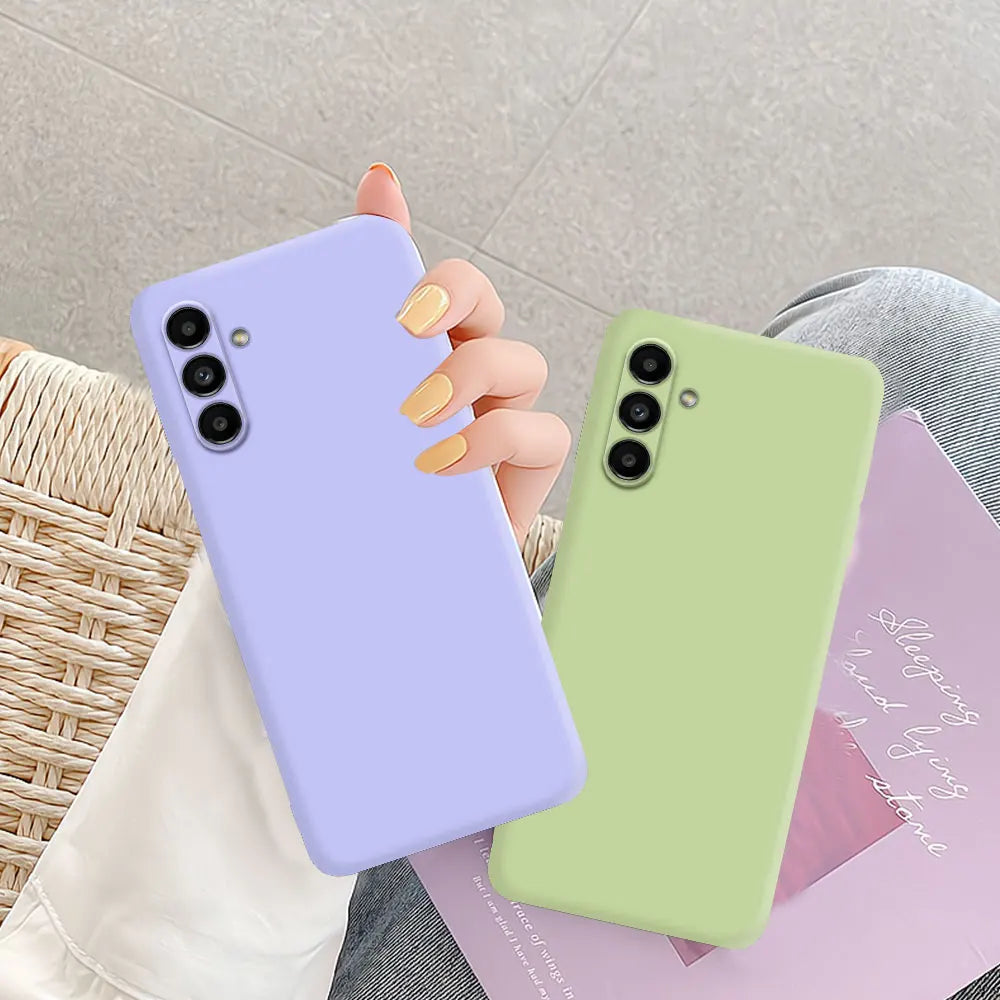 Samsung Galaxy A55 Silicone Case - Slim Shock-Absorbing Cover Tidesmit