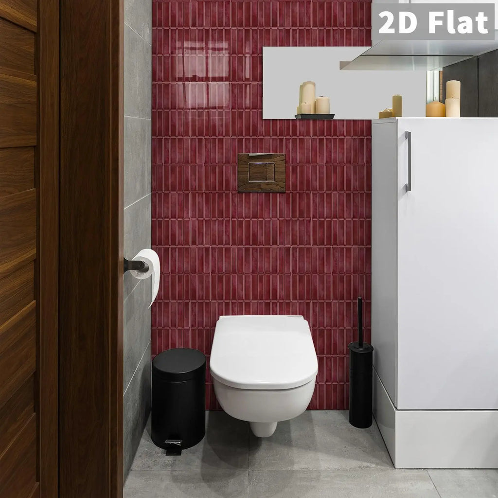 Peel-and-stick self-adhesive tile stickers Self-adhesive tile decals Kitchen and bathroom backsplash decoration Bedroom decor