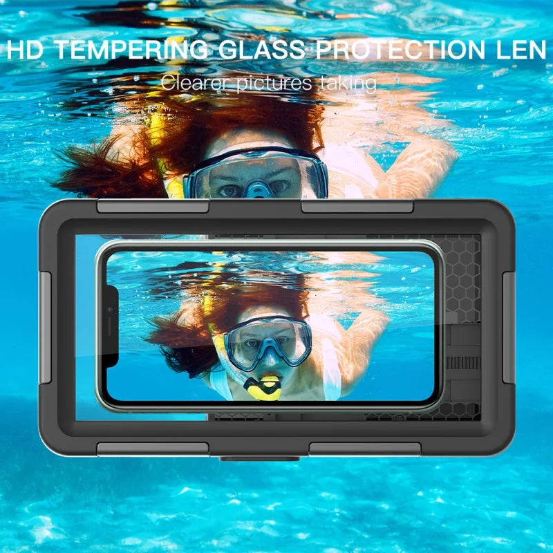 Universal IP68 Waterproof Phone Case - Military-Grade Underwater Shield Tidesmit
