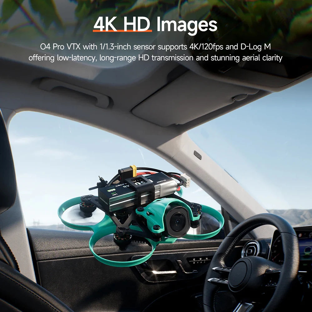 1.6 Inch FPV Freestyle Drone - ELRS 2.4G High Performance Quadcopter Tidesmit