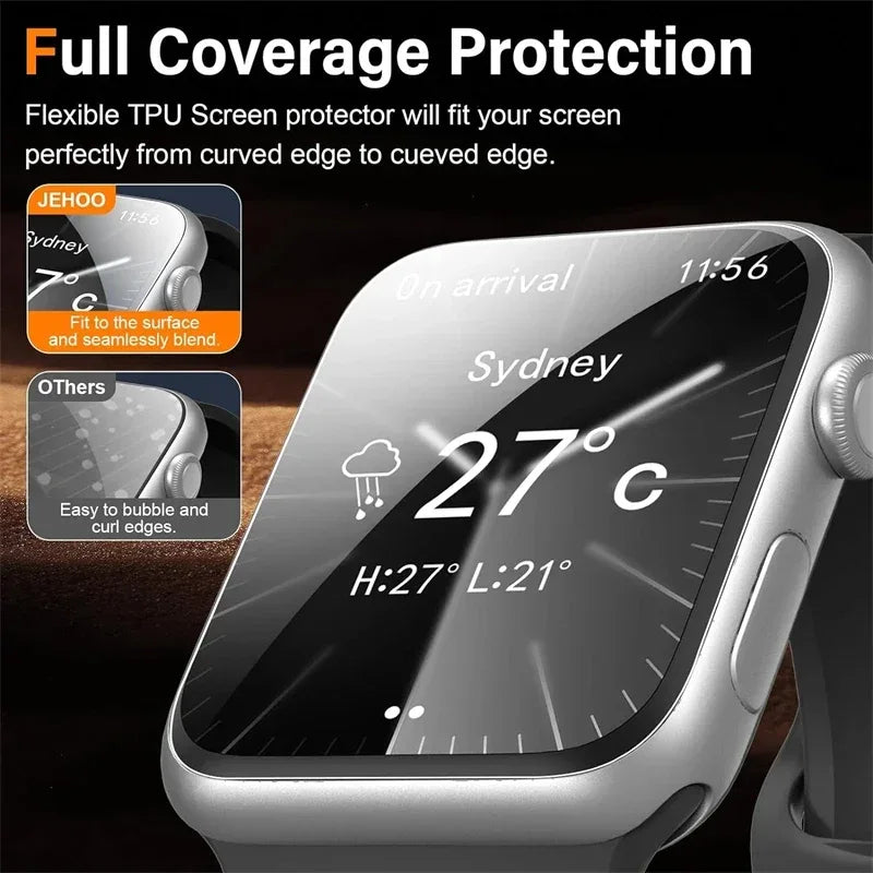 Apple Watch Screen Protector: 5PCS Hydrogel Film for Series 1-10 & Ultra Tidesmit