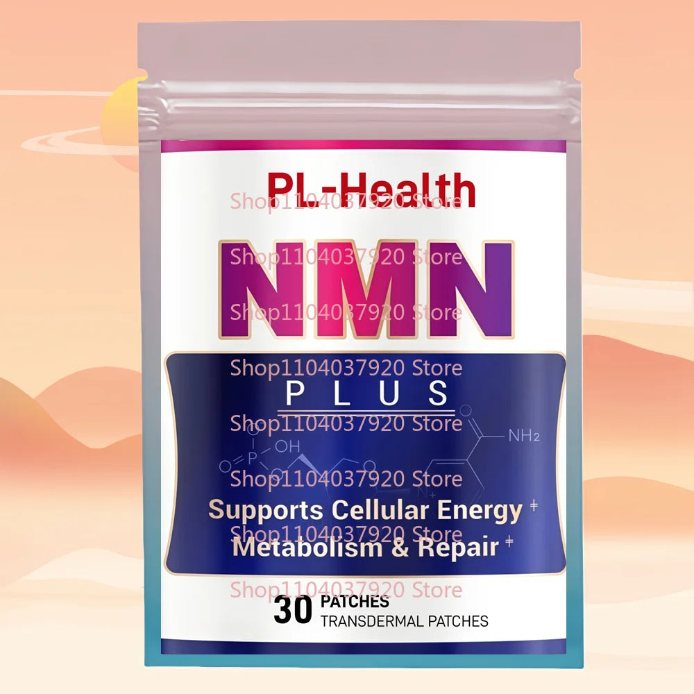 30 Patches NMN (Nicotinamide Mononucleotide) Transdermal Patches Energy Booster BOOSTIS NAD Level Anti Aging