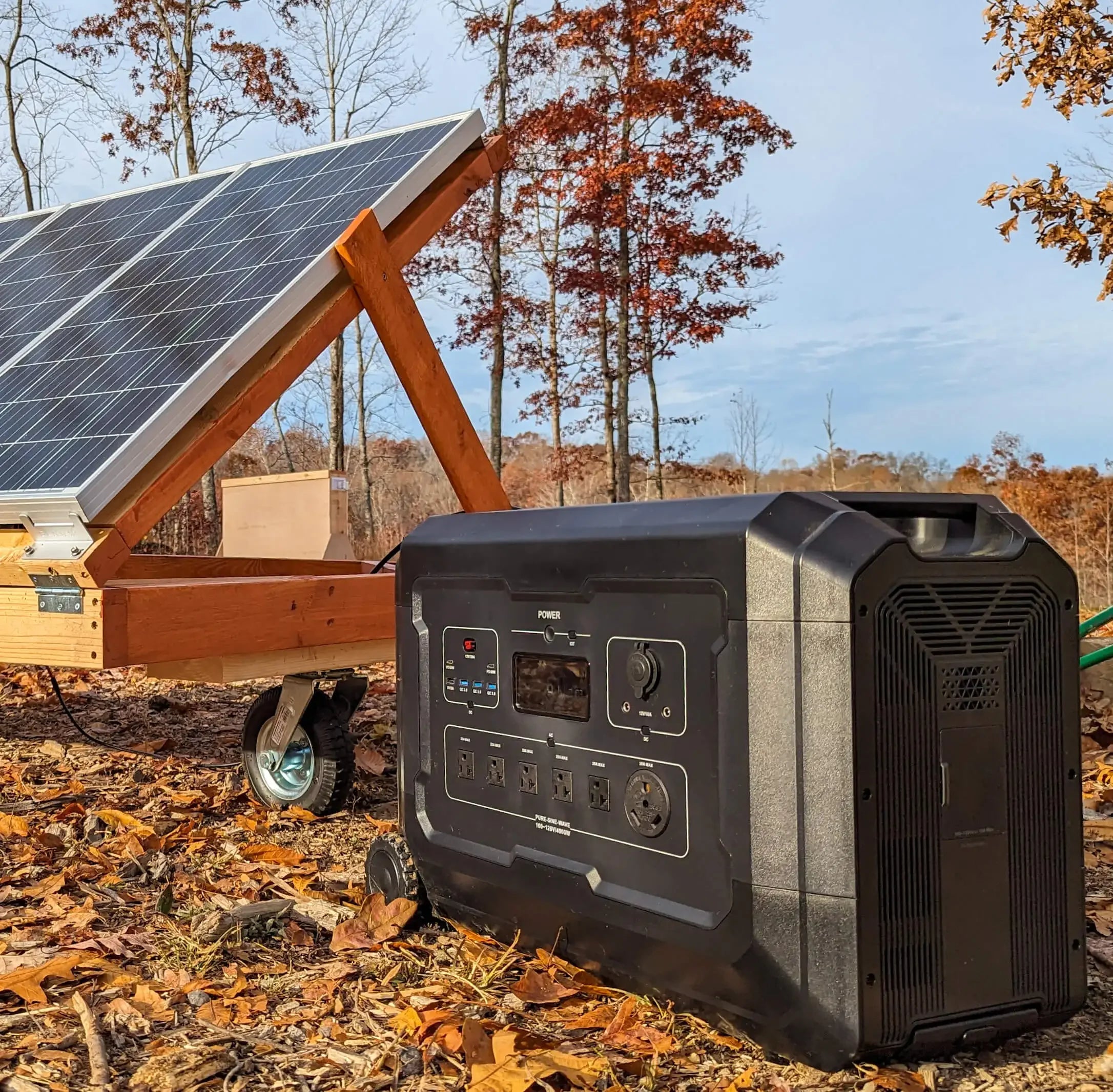 Home Storage Power Station Solar Generator Energy System Portable 5000w Charging Station