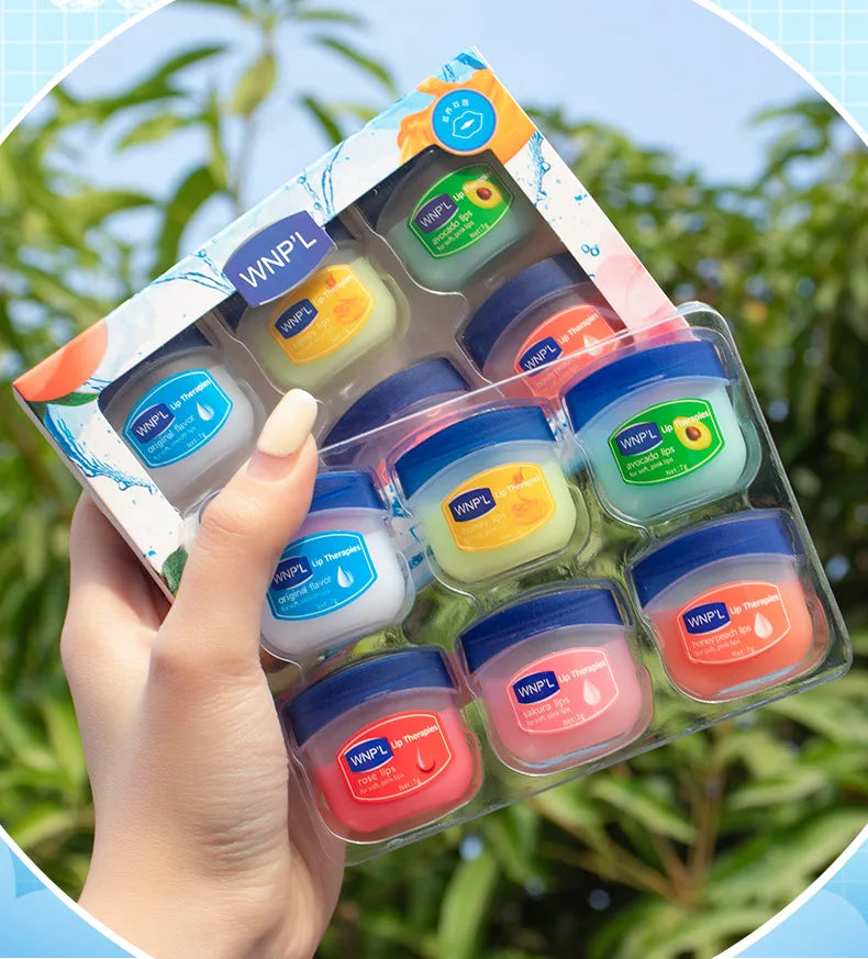 Moisturizing Lip Balm Set for Dry Chapped Lips - Natural Care Lip Care Tidesmit