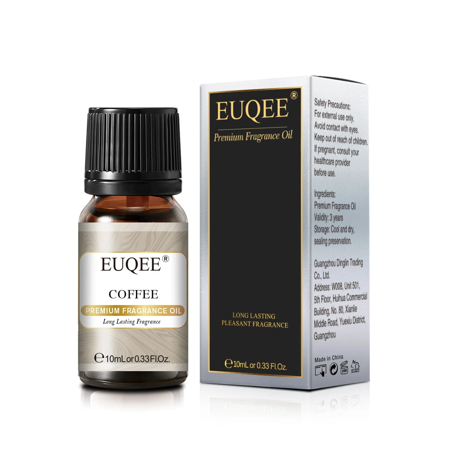 EUQEE Aromatherapy Fragrance Oil-10ml Coffee Leather Forest Pine Chocolate Coconut Cream Aroma Essential Oil For Reed Diffuser