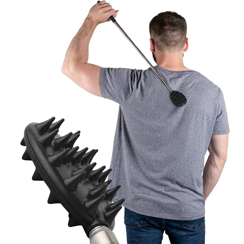 Telescopic Back Scratcher Extendable Massager for Targeted Muscle Relief Back Massage Instrument Tidesmit