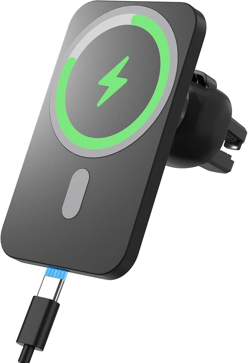 Magnetic Wireless Car Charger for iPhone 12-17 | Qi Certified Fast Charge Tidesmit