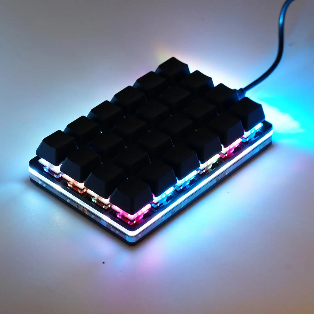 Mini USB Custom Mechanical Keyboard 2/4/6/7/8/9/12/16/24 Keys Gaming Keyboard Sayo Device Shortcut Programmable Keypad Keys New