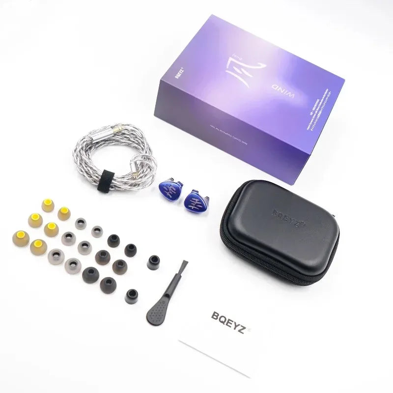 BQEYZ Wind Bone Conduction Dual Driver IEM Headphones by Tidesmit Tidesmit