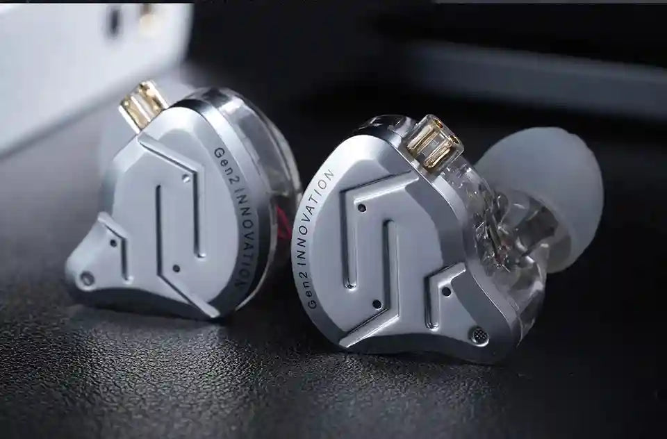 KZ ZSN Pro 2 In-Ear Monitors: Hybrid Dual Driver HiFi Audio Tidesmit