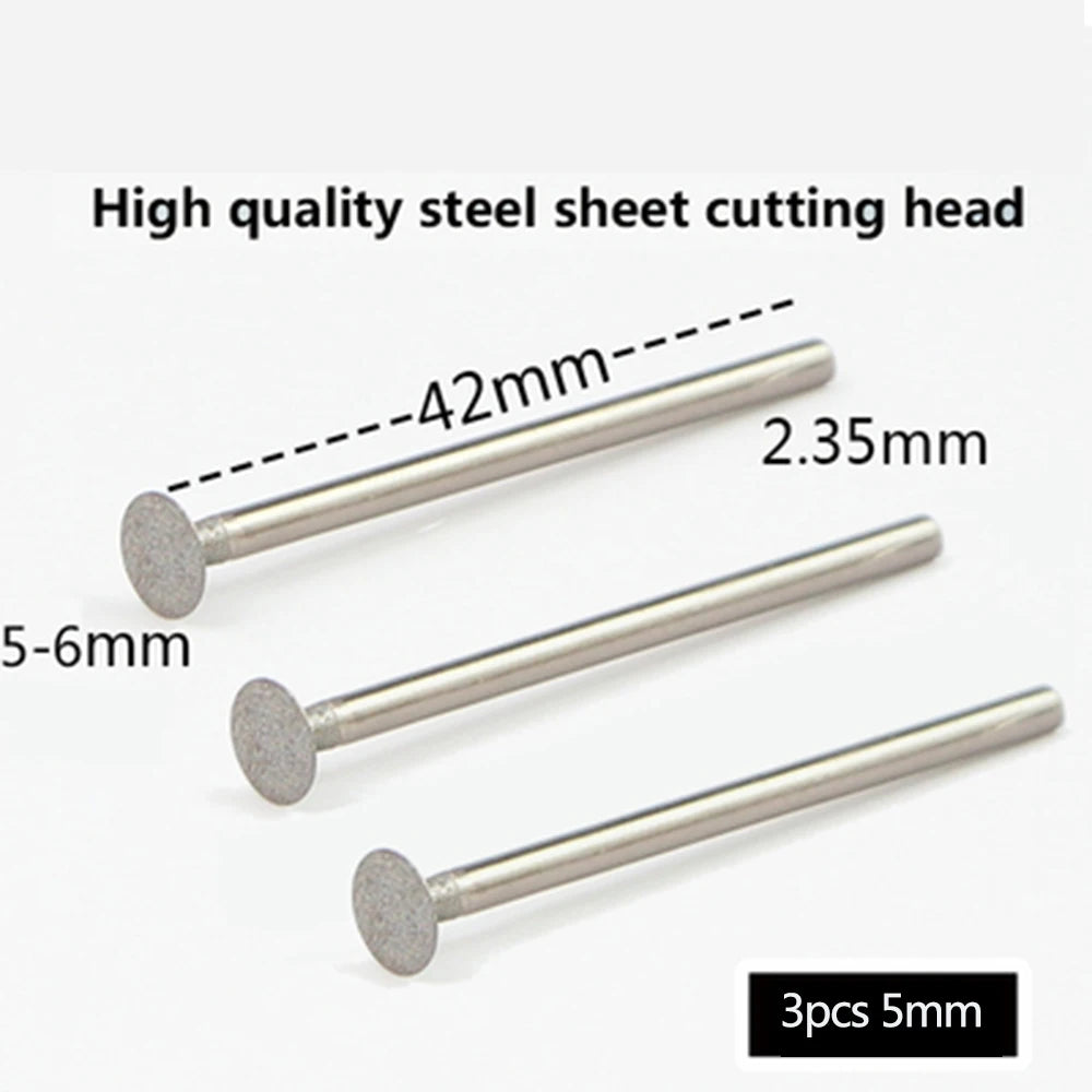 Stell Sheet Polishing Cutting Head for MaAnt D1 2UUL Mechanic Intelligent Grinding Polish Punching Pen Mobile Phone PCB Repair