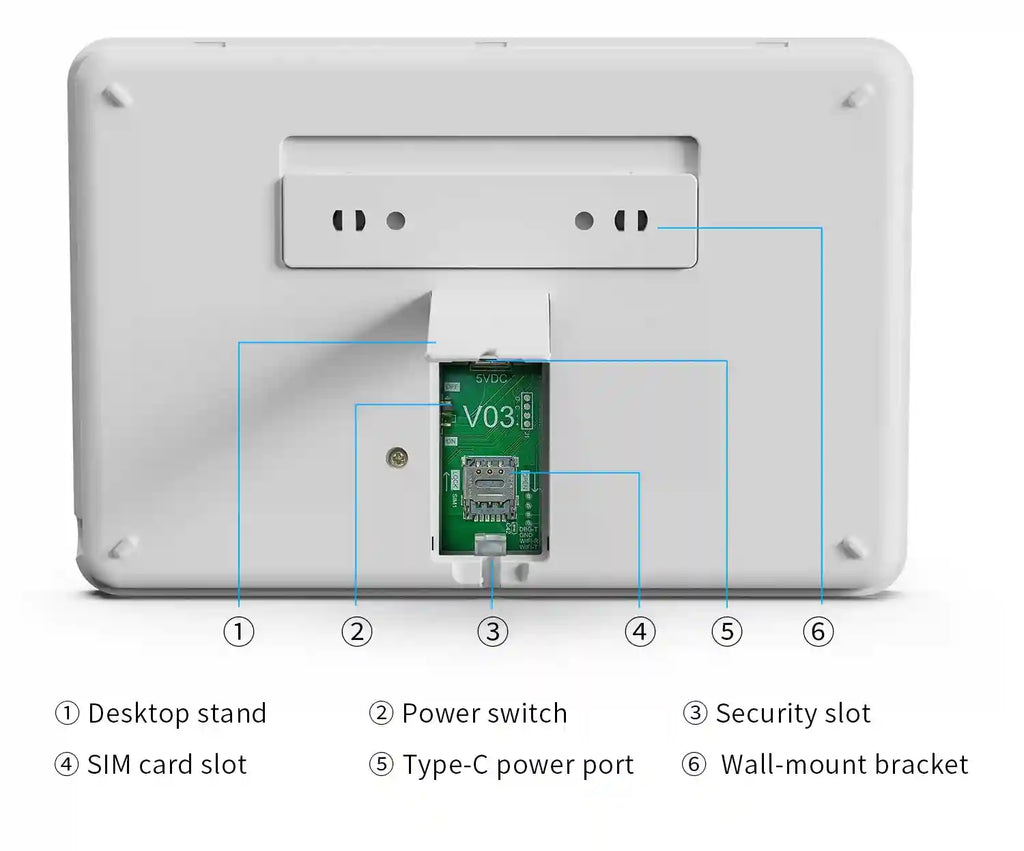 WiFi GSM Home Security Alarm System - Smart Home App Control Tidesmit