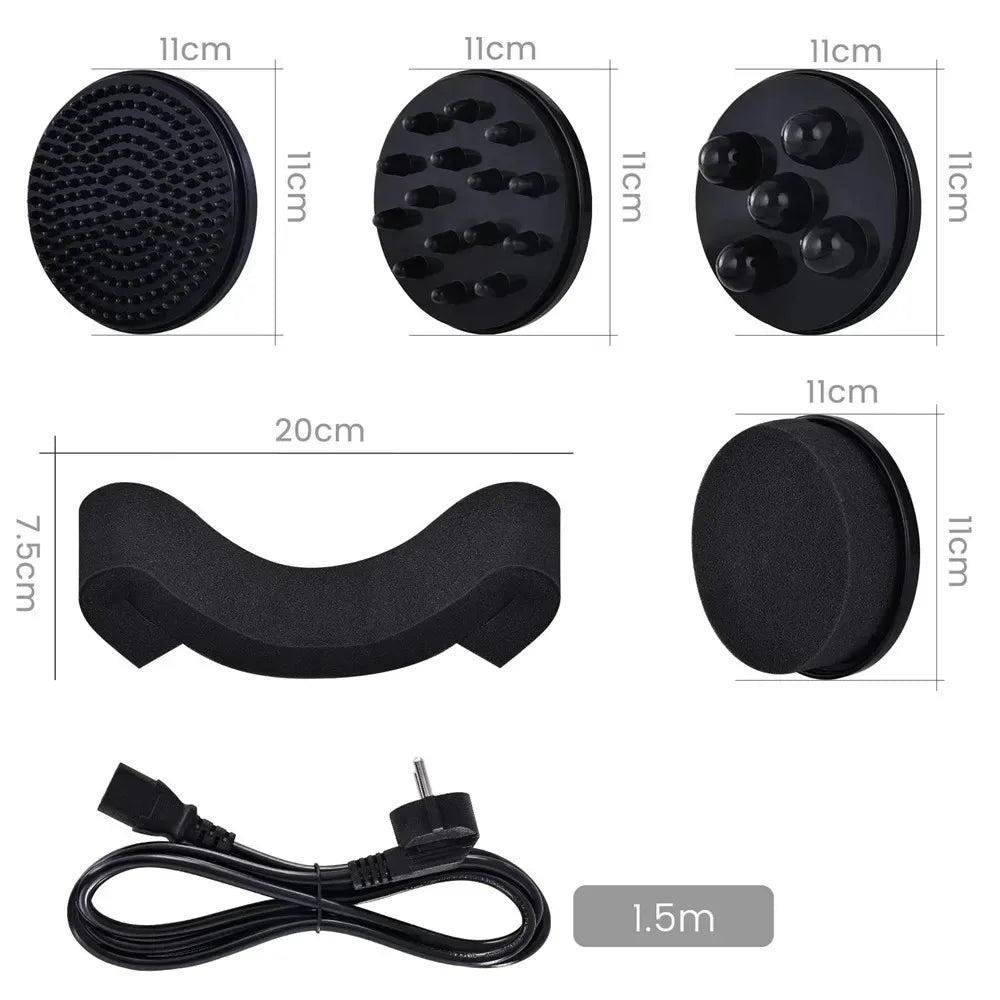 Vibrating Body Slimming Machine 5-in-1 Electric Muscle Relief Massager Body Shaping Massage Equipment Tidesmit