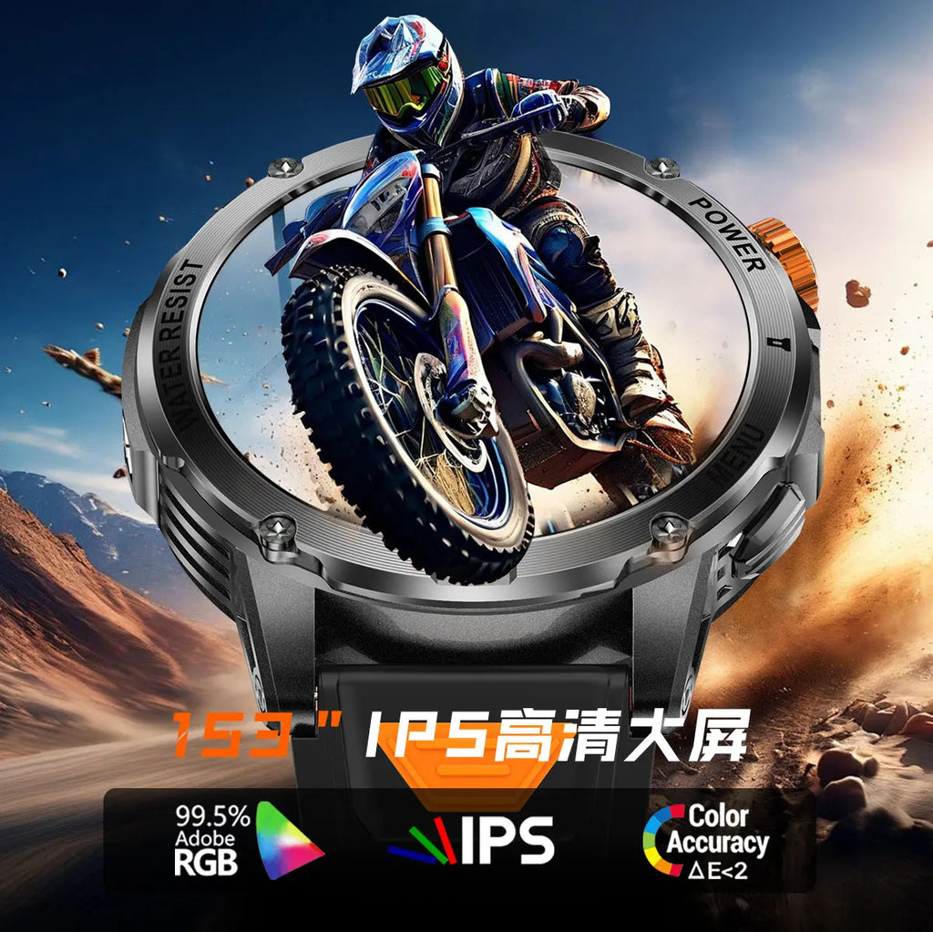 YLL-AK93 Outdoor Sport for Smart Watch Fitness Tracker Sleep Tracker IP67 Waterproof Heart Rate Monitor AMOLED Screen
