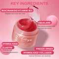 100ml KOEC Skincare Collagen Jelly Cream Hydrating Firming Smoothing Gel Hydrolyzed Collagen Niacinamide Squalane Plants Extract