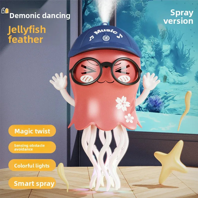 Dancing Octopu Kid Electronic Pet Toys Cartoon Interactive Development Moving Education Toddler Toy Gift Creative Christmas Gift
