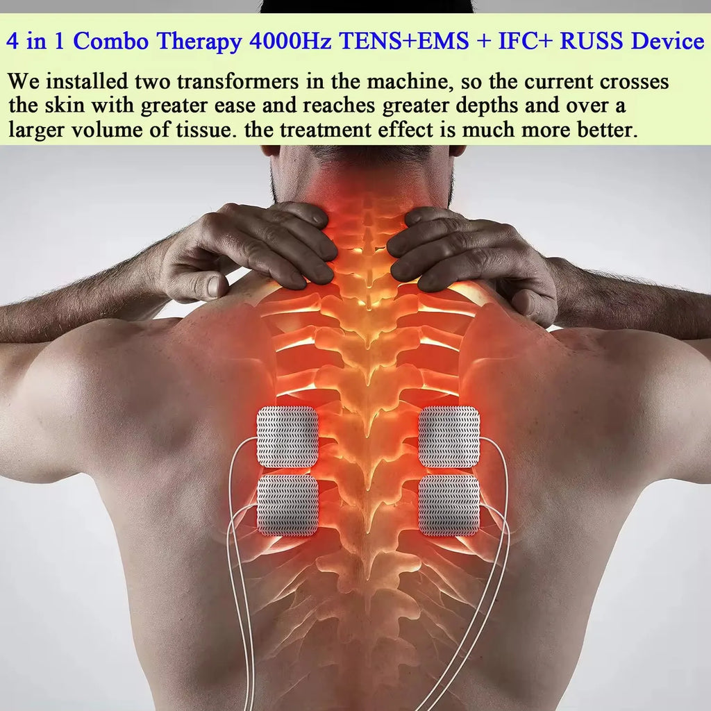 Electric Back Massage Instrument with Heat Therapy - JRW-600 Series Back Massage Instrument Tidesmit