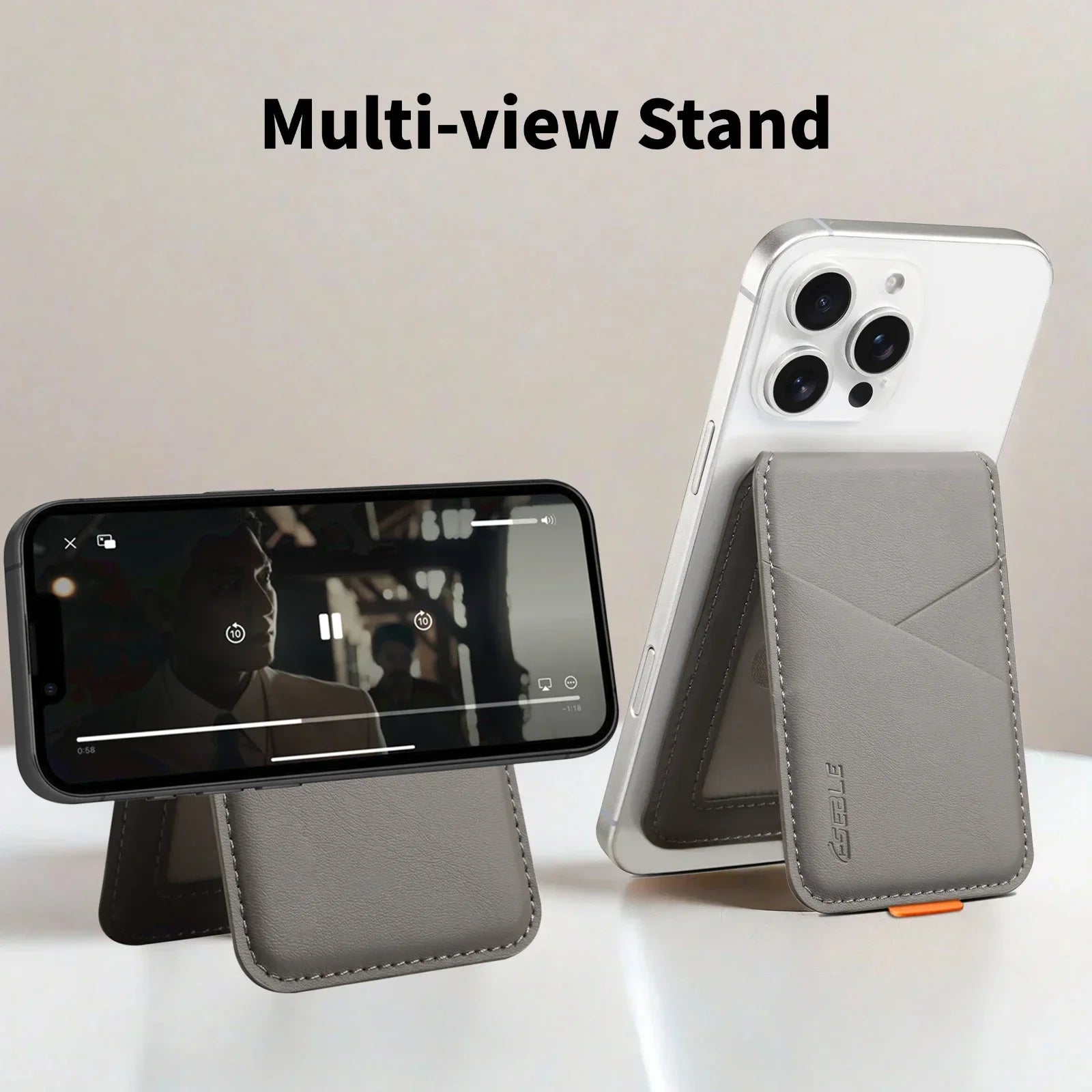 Magnetic Card Holder for iPhone: Slim RFID MagSafe Wallet & Card Case Tidesmit