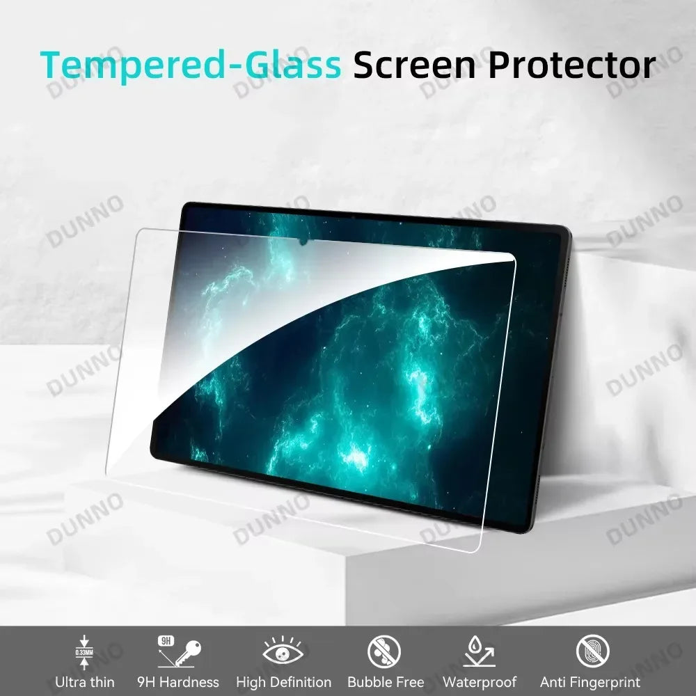 Samsung Galaxy Tab Tempered Glass Screen Protector | Anti-Scratch 9H Film Tidesmit