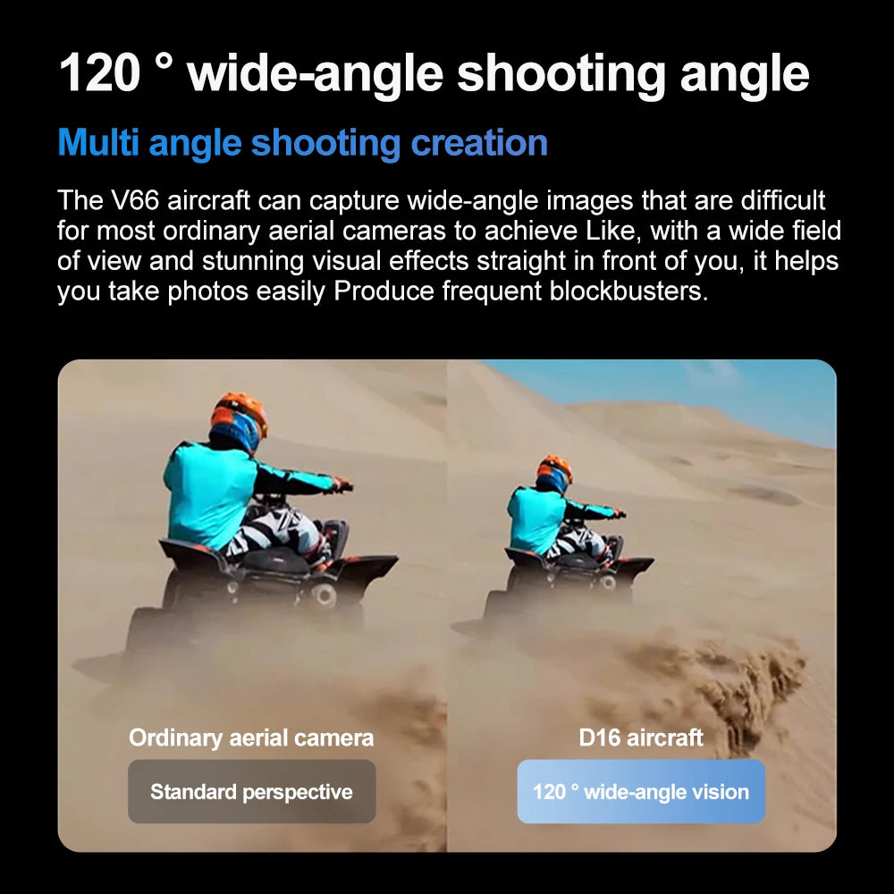 4K Camera Drone: Foldable Wide Angle WiFi Quadcopter for Beginners Tidesmit