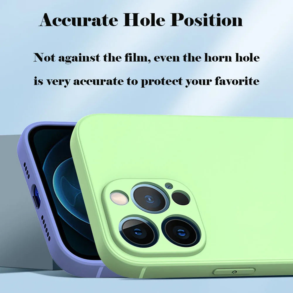 iPhone 15 Pro Silicone Case – Shock-Absorbing Slim Fit Cover Tidesmit