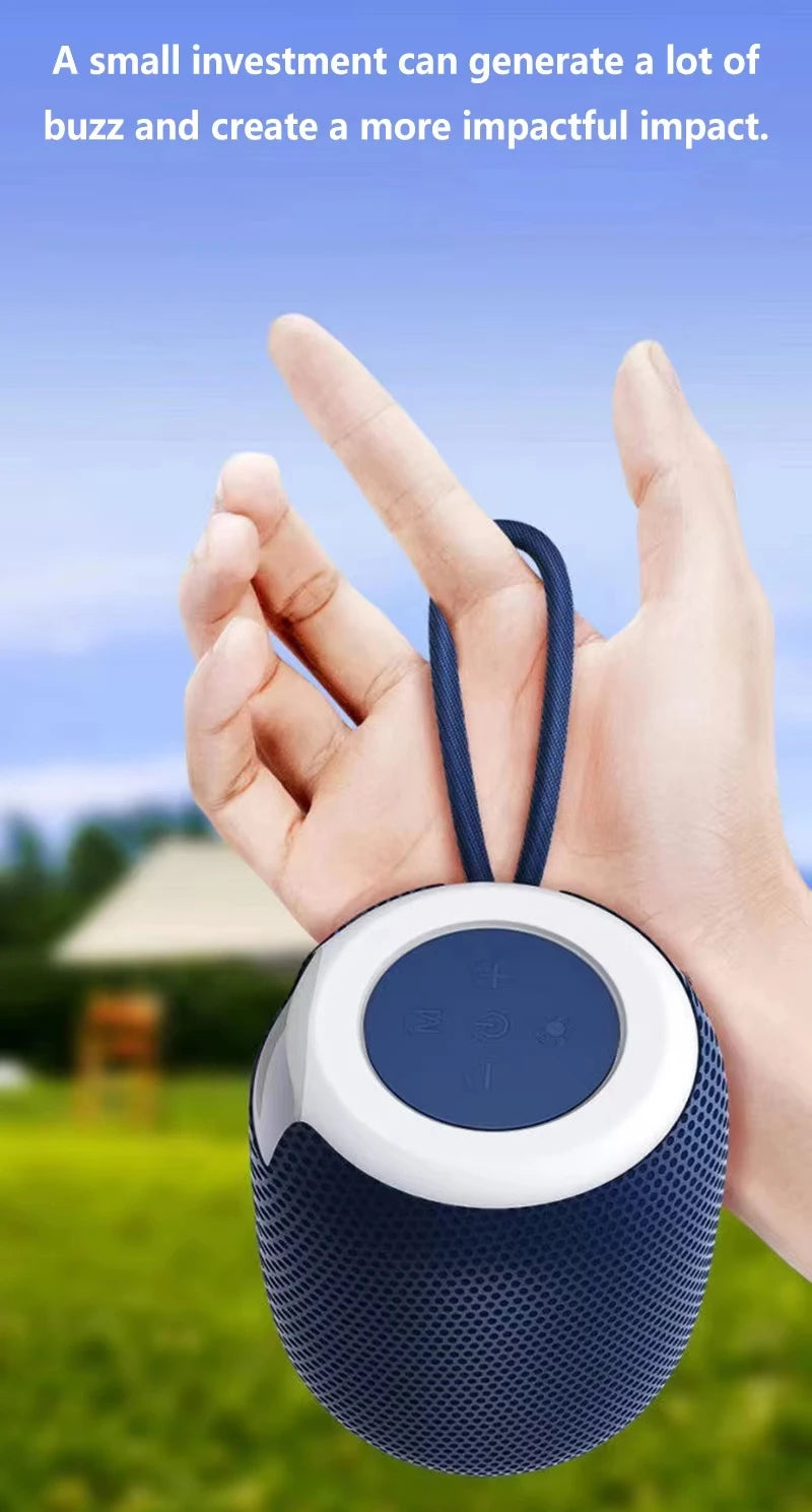Lenovo Mini Bluetooth Speaker With Lanyard Portable Outdoor Home Mini Speaker With Deep Bass Travel Essentials For Friend Gift