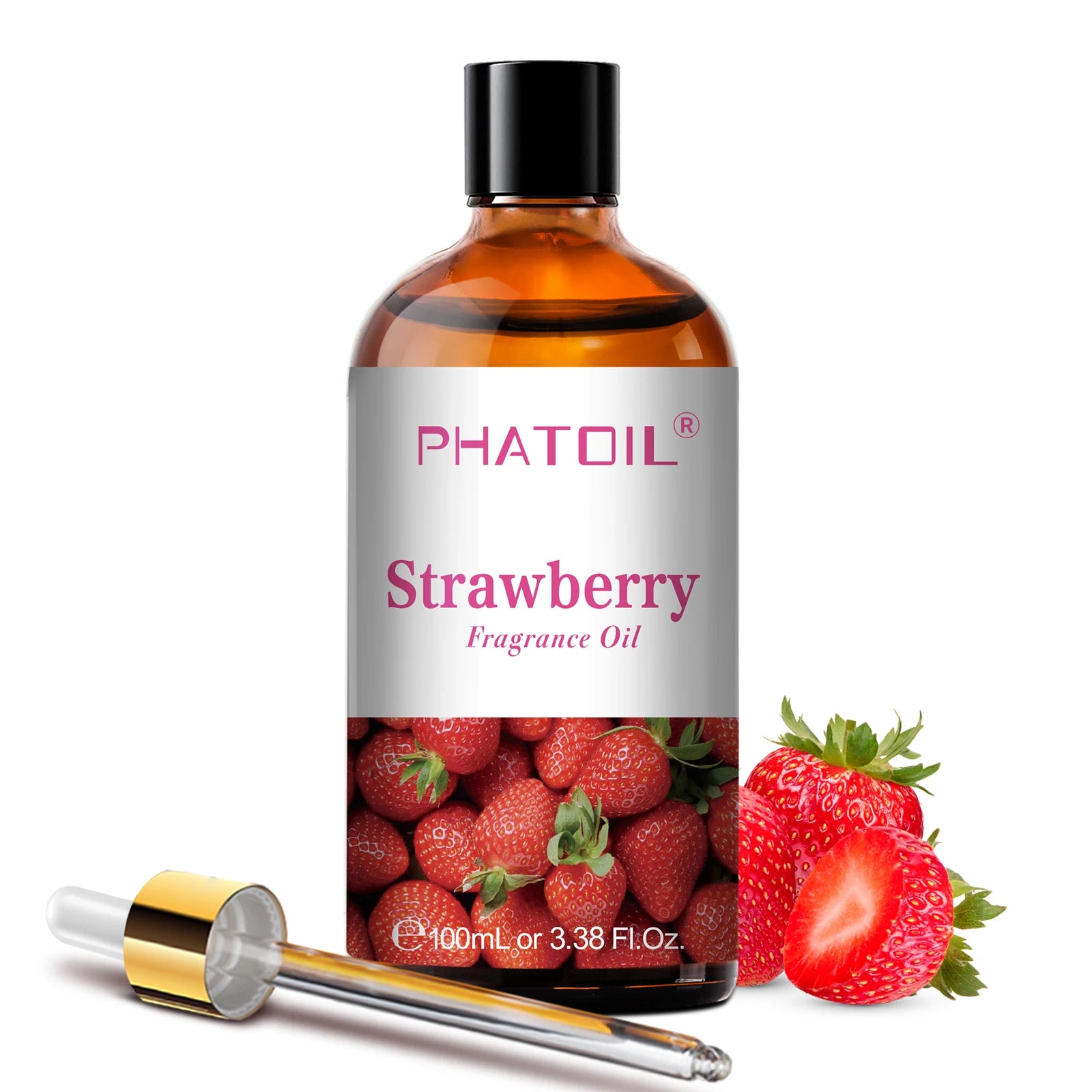 PHATOIL Fruit Fragrance Oils Coconut & Vanilla Lime Mango Strawberry Banana 100ml Aromatherapy Fragrance Oils For Diffuser