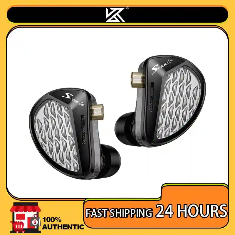 KZ Sonata HiFi Wired Gaming Headphones with Tunable Balanced Armature Tidesmit