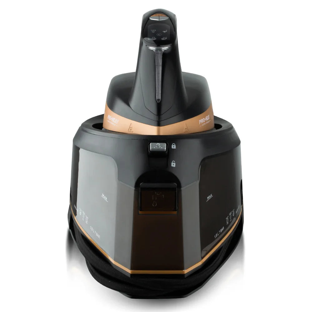 Tidesmit 3000W steam iron featuring nonstick ceramic soleplate, 1.5L water tank, and self-cleaning function