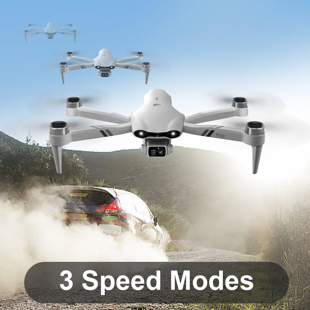 F10 GPS Camera Drone with 8K Dual Lens - Foldable Brushless Design Tidesmit