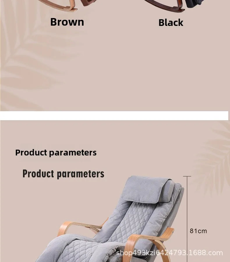 Massage Rocking Chair with Heat Therapy and Electric Reclining - Tidesmit Massage Chairs Tidesmit