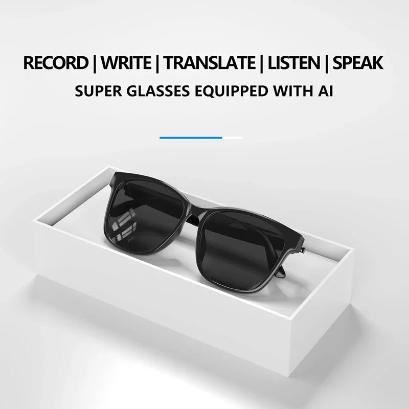 Smart AI Translation Glasses - Real-Time Audio Mixed Reality Wearable Tidesmit