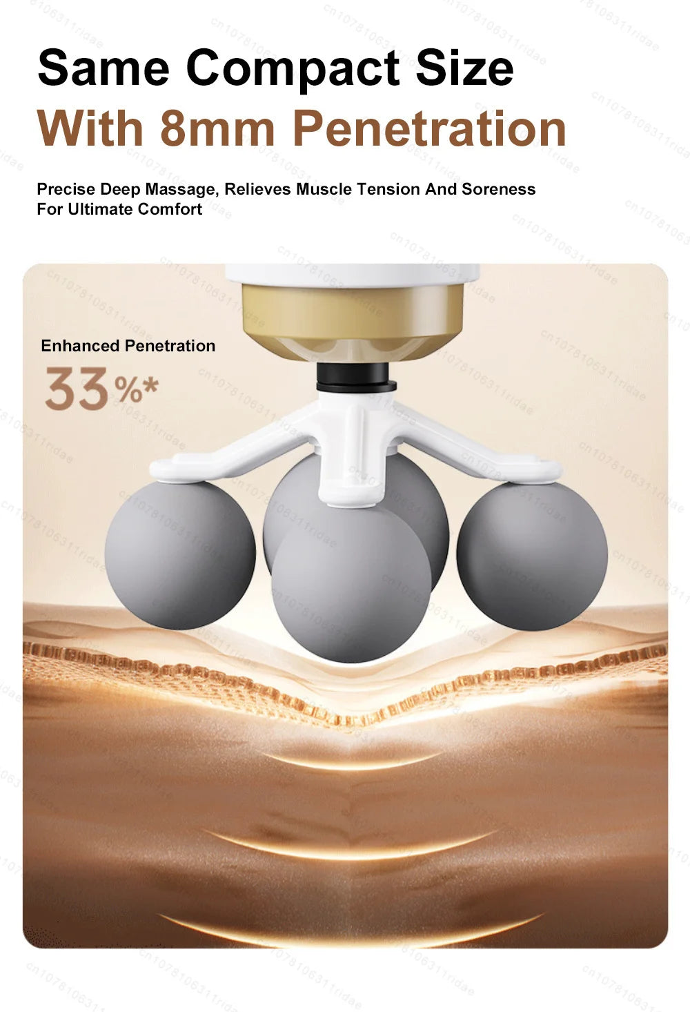 Muscle Massage Gun - 99-Level Deep Tissue Recovery - White Set Fascia Gun Tidesmit