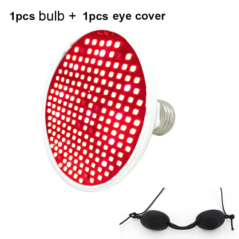 2023 620nm 660nm 850nm E27 Red led plant grow lamp bulb Anti Aging Deep Light IR Infrared Phototherap for Body Skin Pain