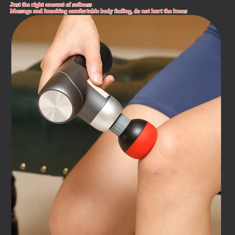 Massage Gun Replacement Heads | Soft Silicone Deep Tissue Attachments Fascia Gun Tidesmit