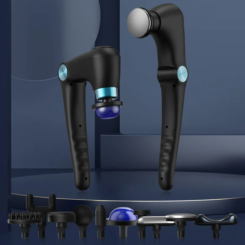 Fascia Massage Gun: Deep Tissue Muscle Recovery & Sports Relief Fascia Gun Blue Tidesmit