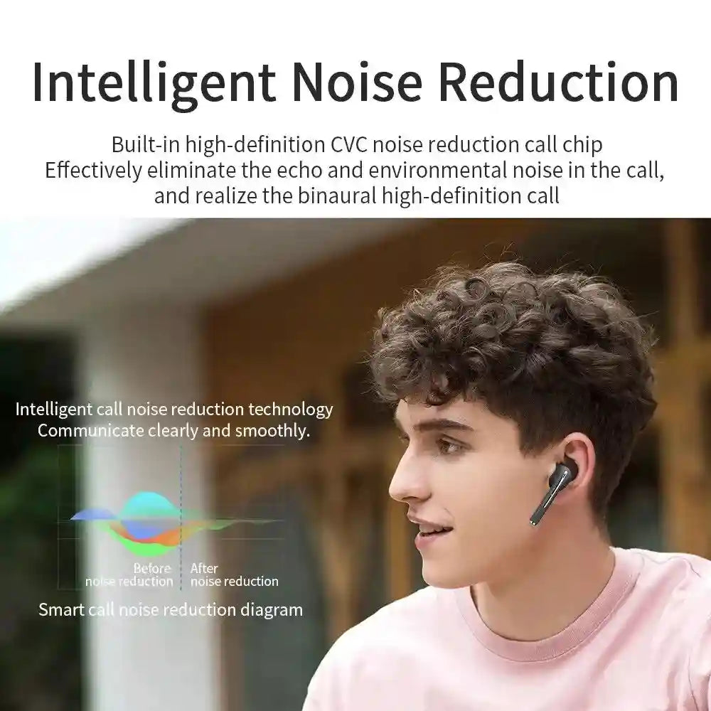 Wireless Headphones with Mic: Waterproof Sport Earbuds by Tidesmit Tidesmit