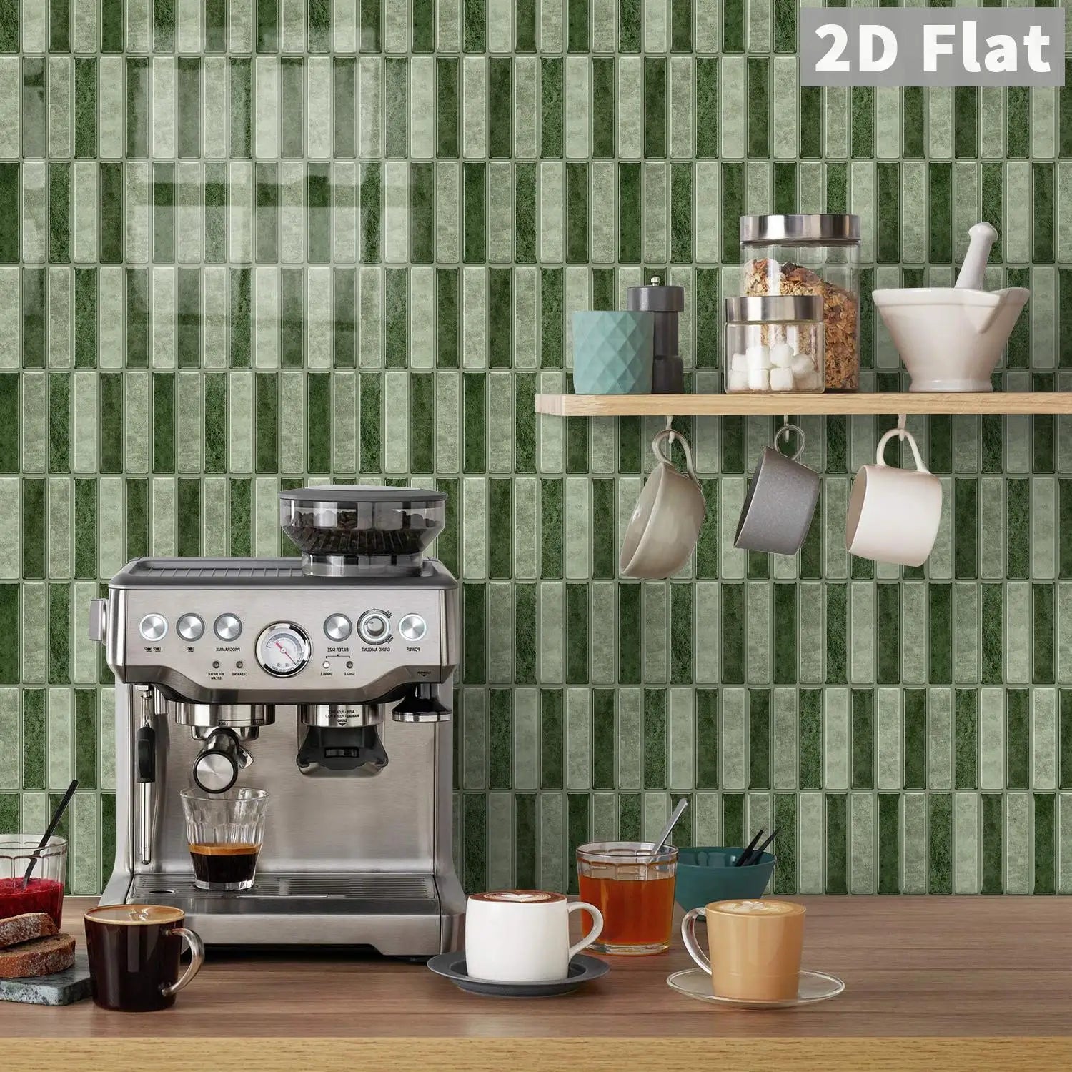 Peel-and-stick self-adhesive tile stickers Self-adhesive tile decals Kitchen and bathroom backsplash decoration Bedroom decor