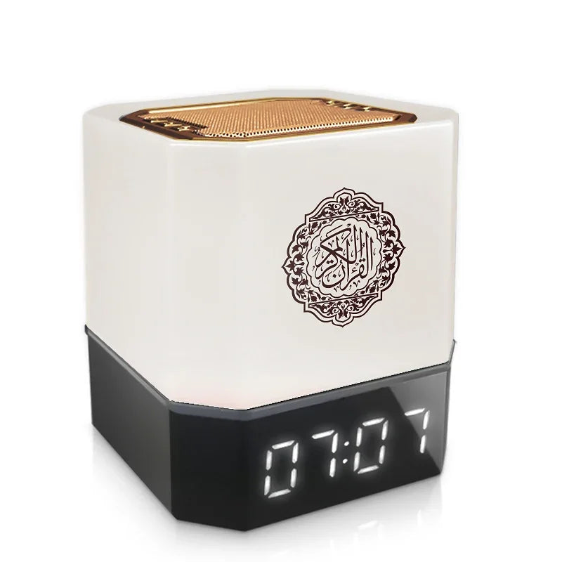 Quran Islam Arabic Muslim Azan Clock Koran Night Light Lamp Bright Portable Bluetooth Speaker Wireless Ramadan Arab Islamic Holy