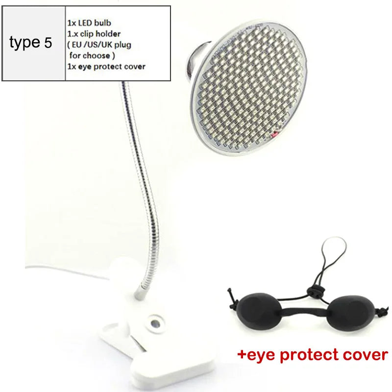 Anti Aging Red blue led Light Therapy Deep Red 660nm Near Infrared 850nm Beauty plant grow light bulb lamp for Full Body Skin