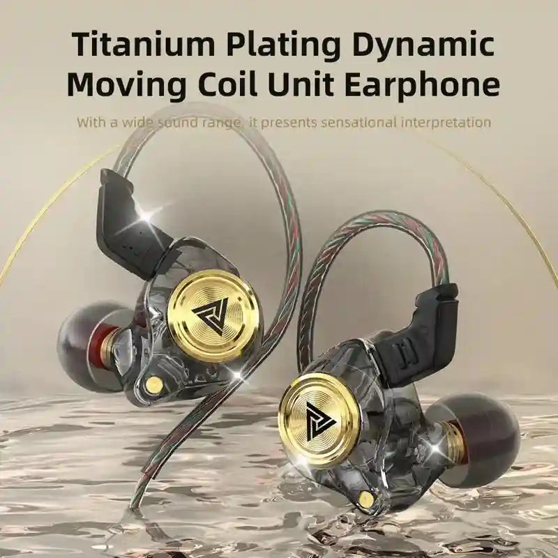 Wired Earbuds with Microphone - Noise Cancelling Bass Headset Tidesmit