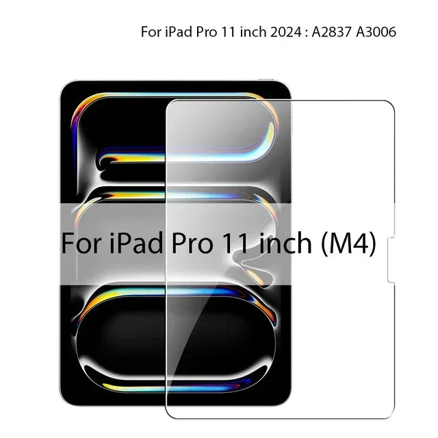 iPad Tempered Glass Screen Protector: 9H Hardness Anti-Scratch Shield FOR IPADPro M4 11 Tidesmit