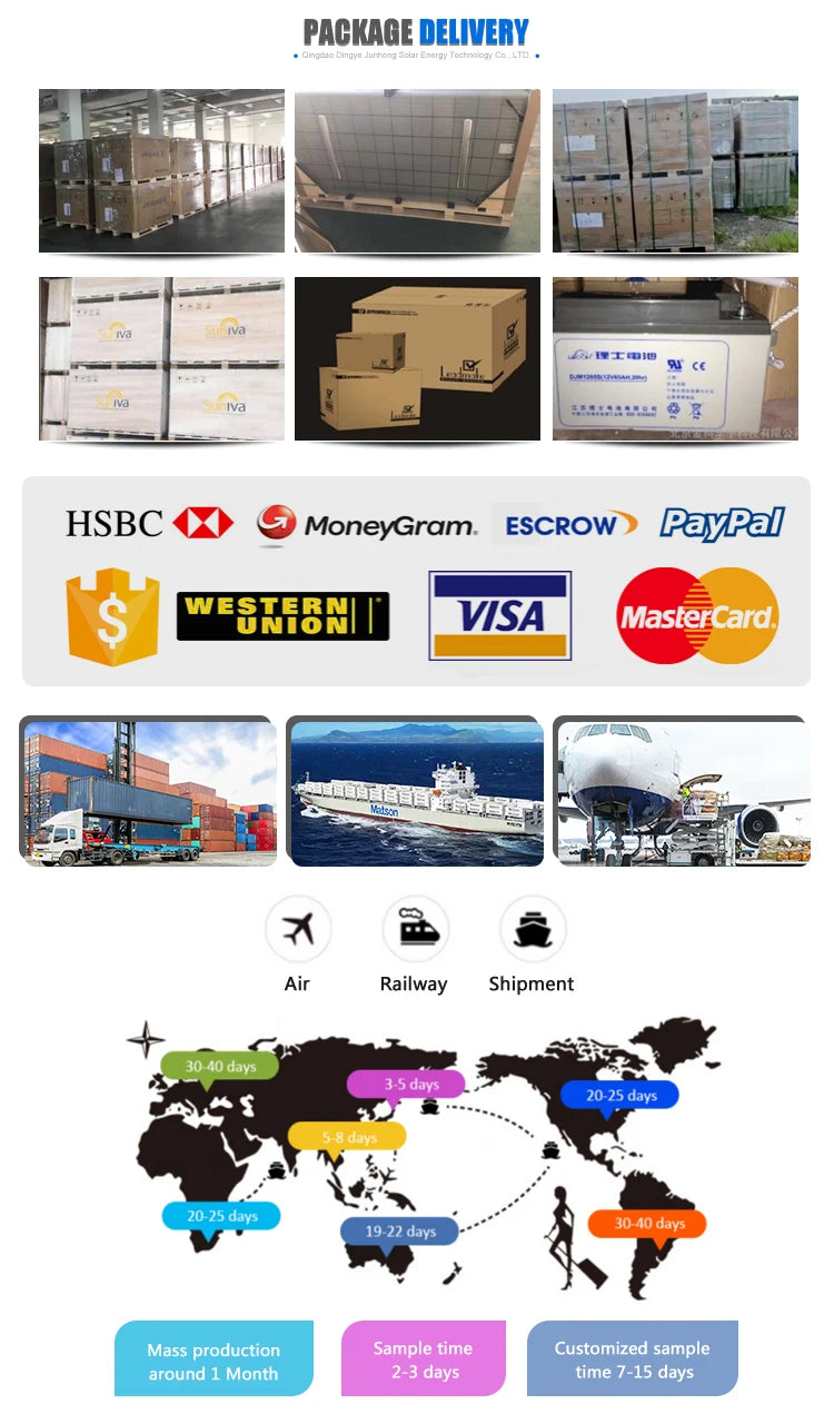 【Best-selling】1KW MPPT Solar Power System for Home Portable Power Station with Lithium Ion Battery and Polycrystalline Silicon P