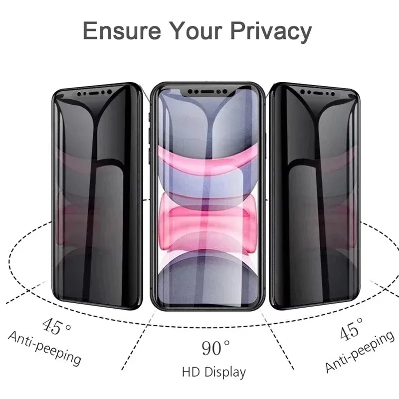 Privacy Screen Protector for iPhone | Anti-Spy Matte Film by Tidesmit Tidesmit