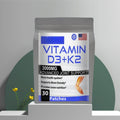 Hot sale Vitamin D3+K2 Patch - Promotes Calcium Absorption, Cardiovascular Health & Growth Development free shipping