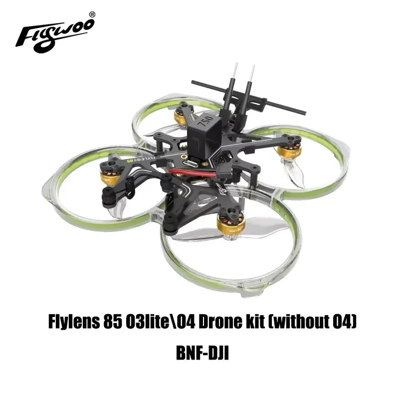 Flywoo Flylens 85 HD O4 FPV Drone - 2S Whoop with Wide Angle Lens 4 Tidesmit