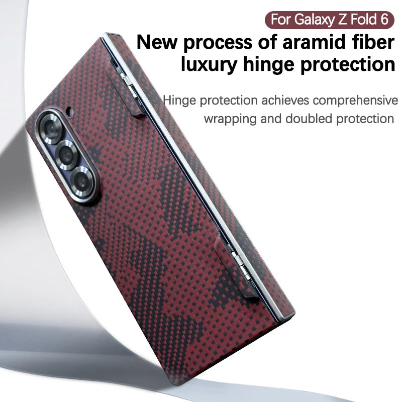 Samsung Galaxy Z Fold 7 Aramid Carbon Fiber Case - Slim Protection Tidesmit