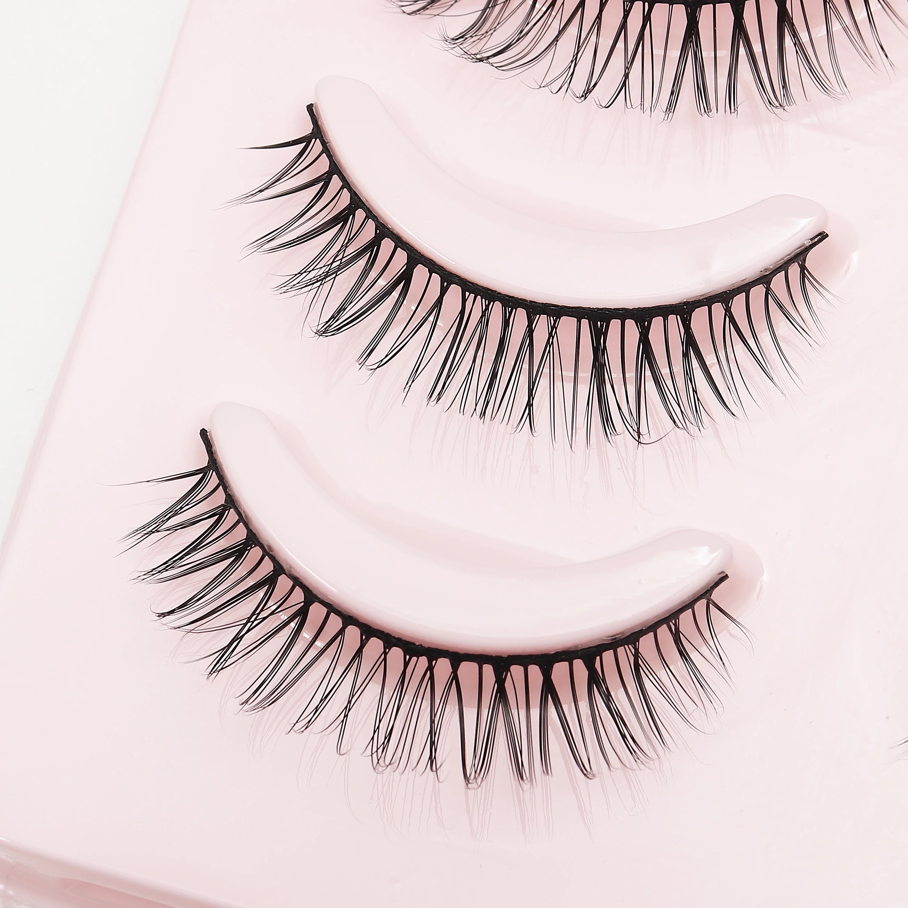 Anime Manga False Eyelashes - Natural Wispy Faux Lashes - 5 Pairs Set False Eyelashes Tidesmit